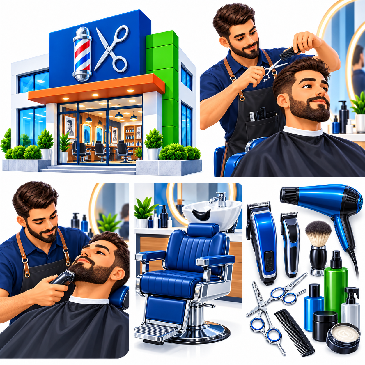 صالونات الحلاقة